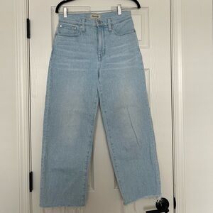 Madewell- the perfect vintage wide-leg crop Jean
